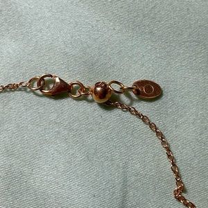 Loquet London 18k rose gold adjustable chain